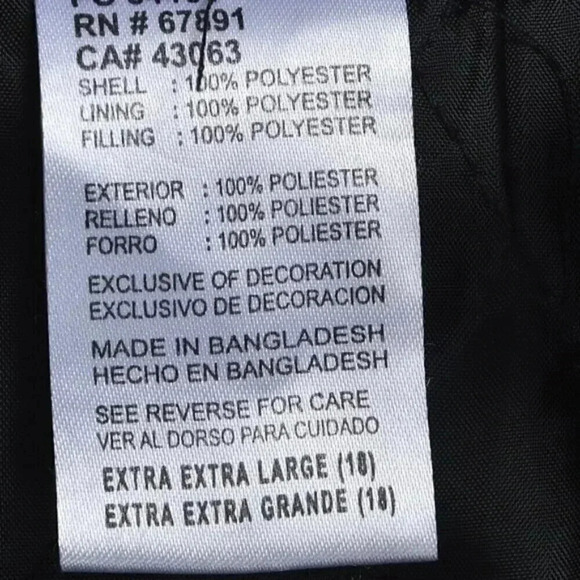 Vintage NFL Pittsburg Steelers Winter Jacket Hood Black Yellow Size Youth XXL - Picture 8 of 14